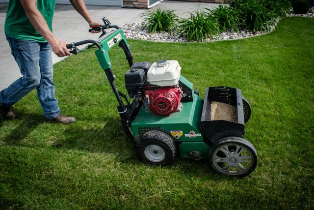 Lawn renovator online machine